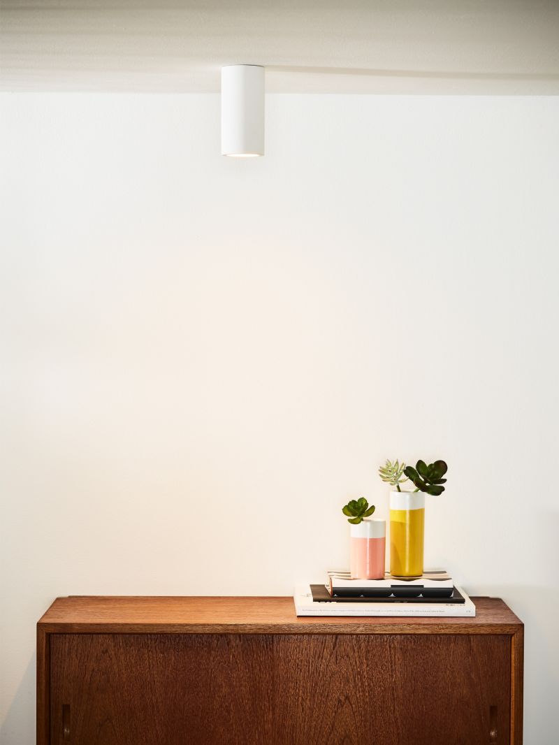 Lucide GIPSY - Stropné bodové svietidlo - Ø 7 cm - 1xGU10 - Biele